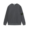 Stone Island Junior Compass Patch Crewneck Jumper