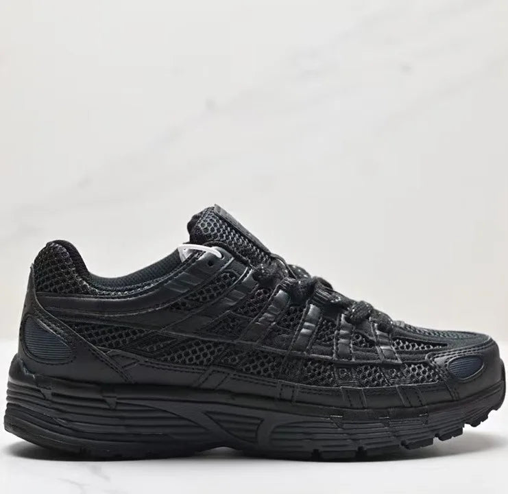 Low-Top Retro Dad Sports Shoes Unisex Breathable Running Shoes Casual Style Flat Laces PU Mesh Upper Rubber Outsole Regshow