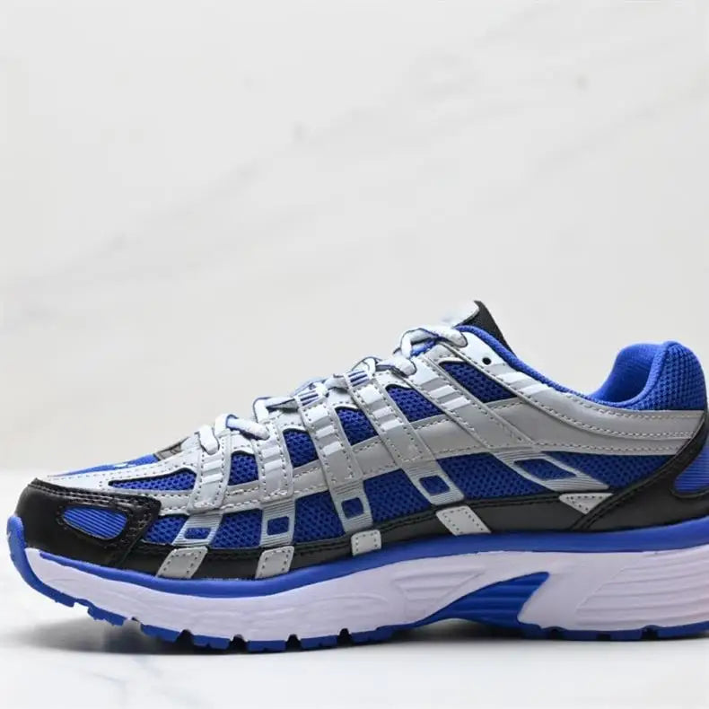 Low-Top Retro Dad Sports Shoes Unisex Breathable Running Shoes Casual Style Flat Laces PU Mesh Upper Rubber Outsole Regshow