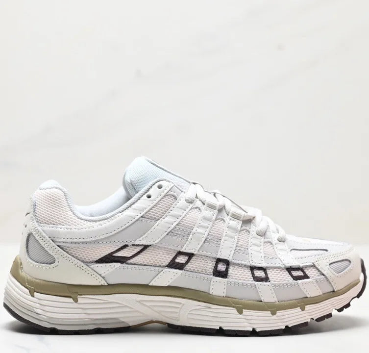 Low-Top Retro Dad Sports Shoes Unisex Breathable Running Shoes Casual Style Flat Laces PU Mesh Upper Rubber Outsole Regshow