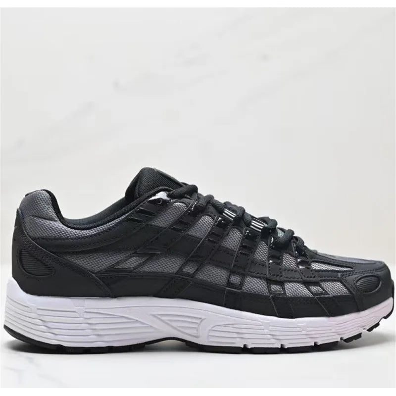 Low-Top Retro Dad Sports Shoes Unisex Breathable Running Shoes Casual Style Flat Laces PU Mesh Upper Rubber Outsole Regshow