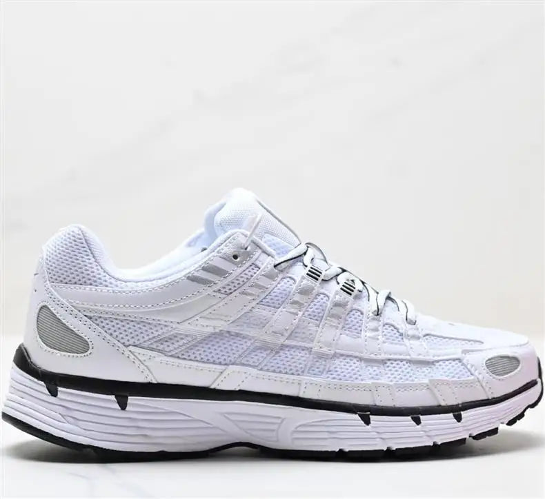 Low-Top Retro Dad Sports Shoes Unisex Breathable Running Shoes Casual Style Flat Laces PU Mesh Upper Rubber Outsole Regshow