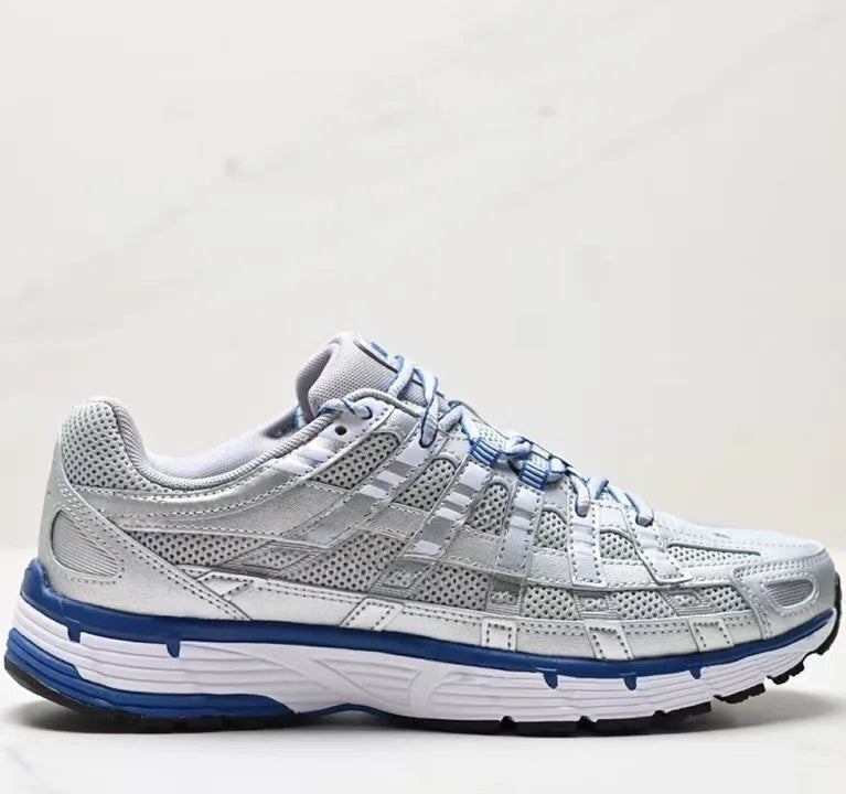Low-Top Retro Dad Sports Shoes Unisex Breathable Running Shoes Casual Style Flat Laces PU Mesh Upper Rubber Outsole Regshow